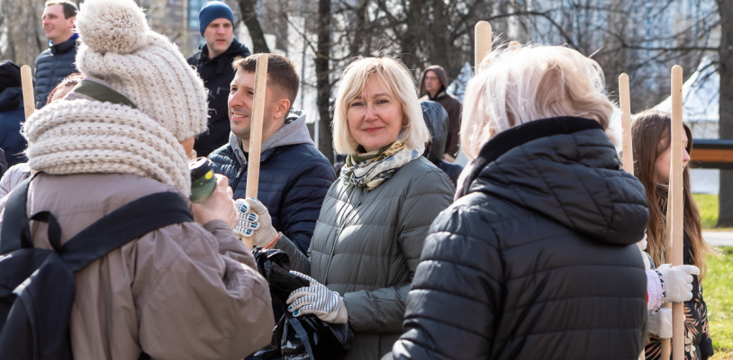 Субботник в Воронцово